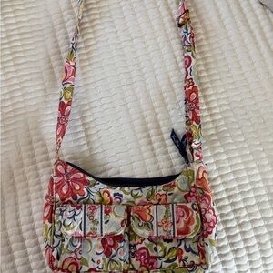Vera Bradley Multicolor Floral Quilted Crossbody Bag